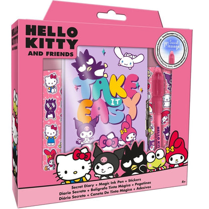 Diario di Hello Kitty e amici + penna magica