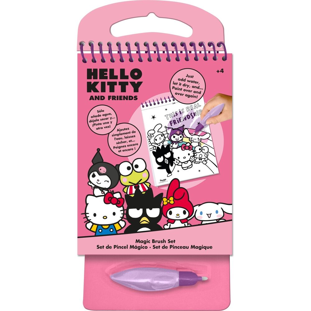 aqua magic hello kitty and friends stationery set