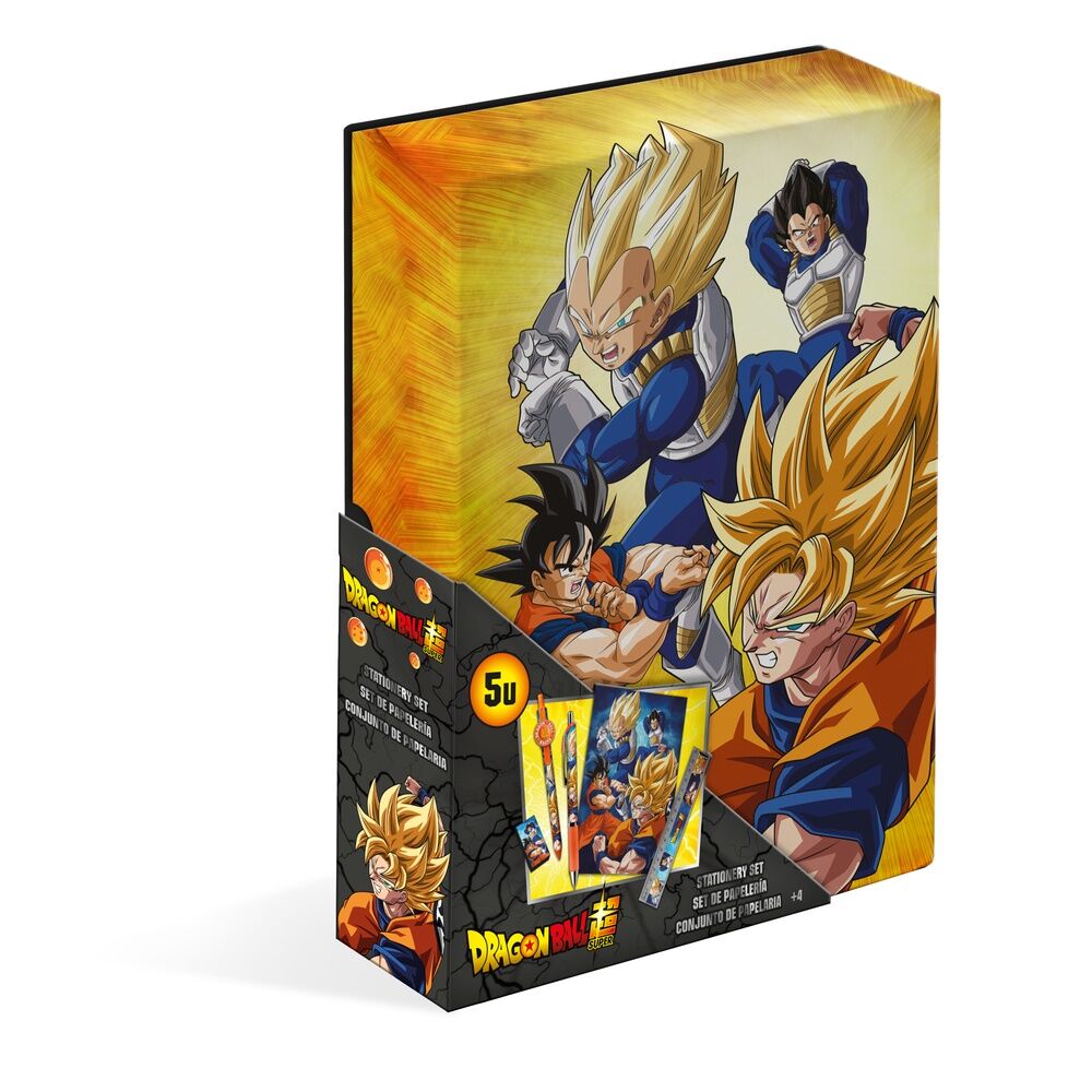 dragon ball super 5 piece stationery set