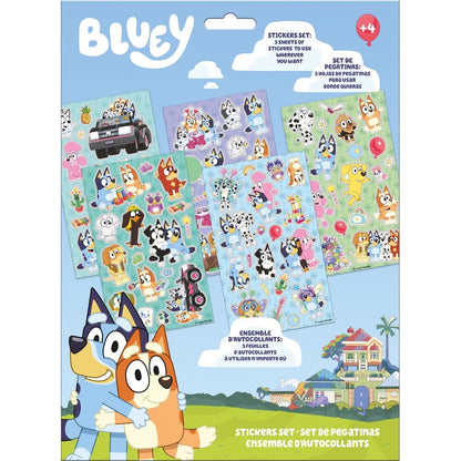 bluey sticker set