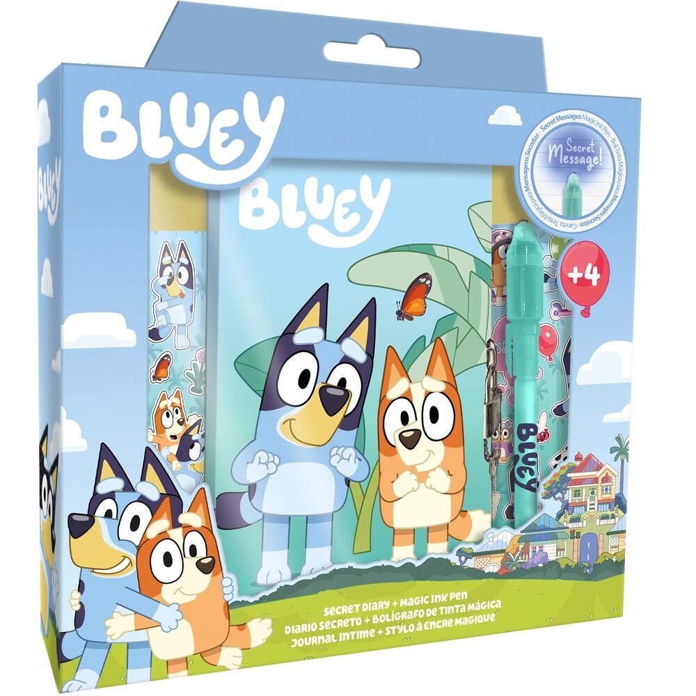 diary  bluey magic pen