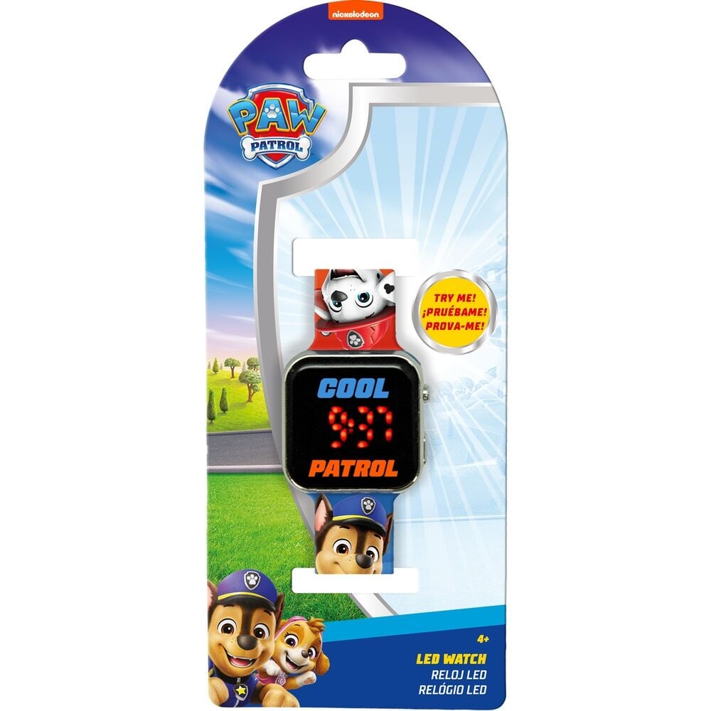 Paw Patrol LED Clock