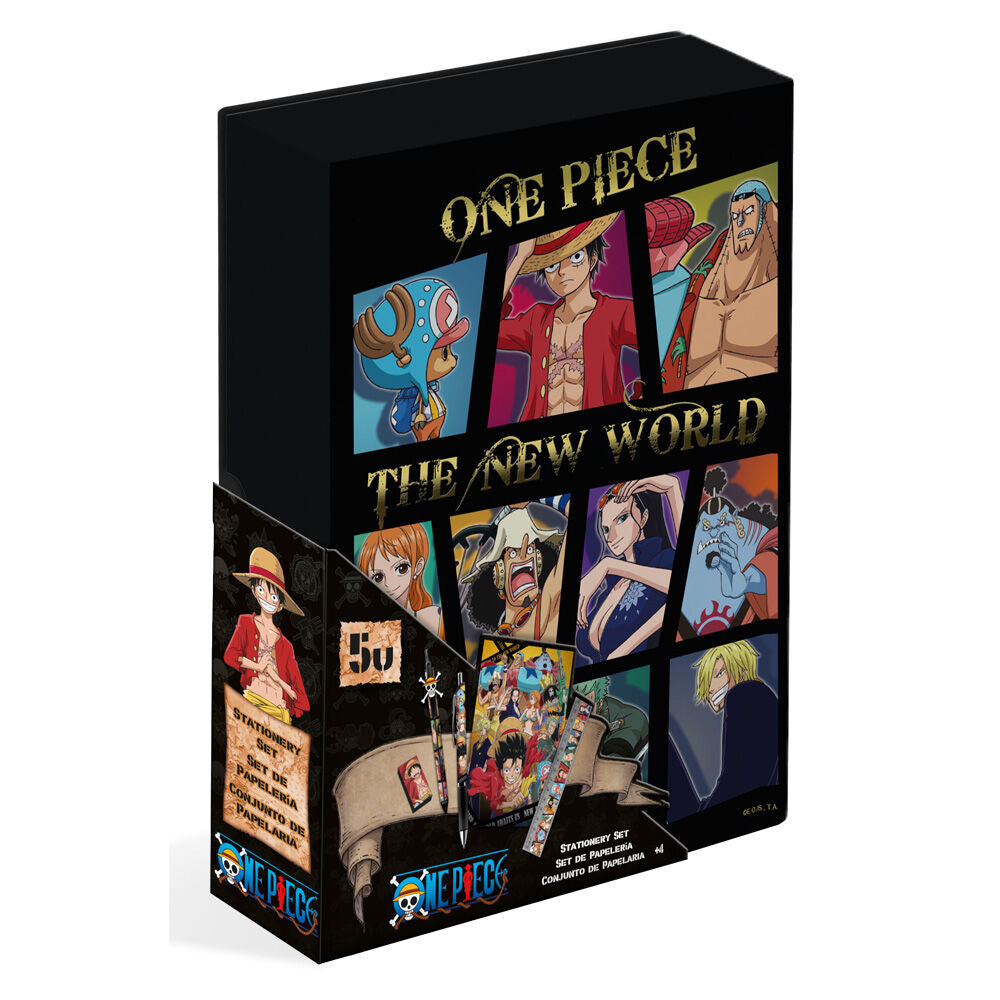 one piece stationery set  5 pieces