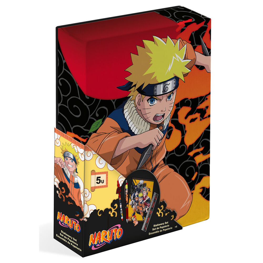 naruto shippuden stationery set  5 pieces