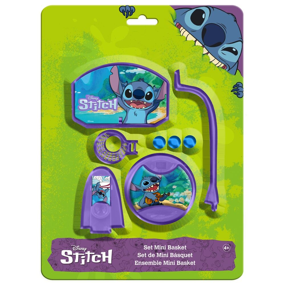 disney stitch mini basket set