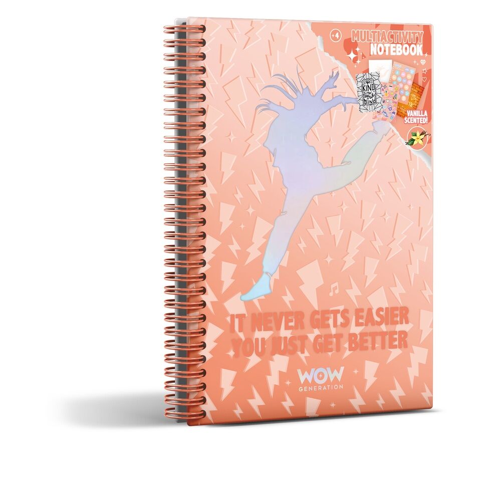 a5 notebook ballerina megan wow generation