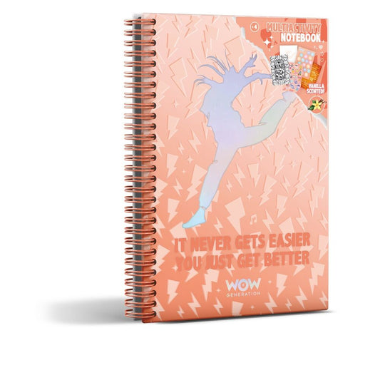 a5 notebook ballerina megan wow generation