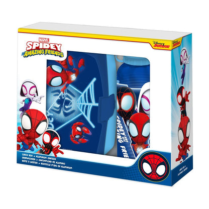 aluminum canteen  sandwich maker spidey the amazing friends marvel 500ml