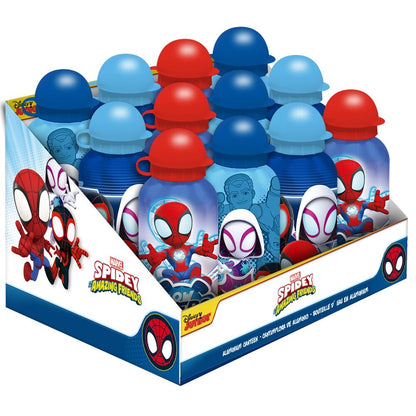 spidey the amazing friends marvel aluminum canteen 500ml assorted