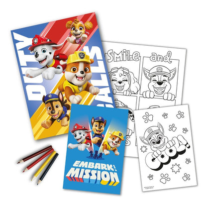 Paw Patrol Coloring Set