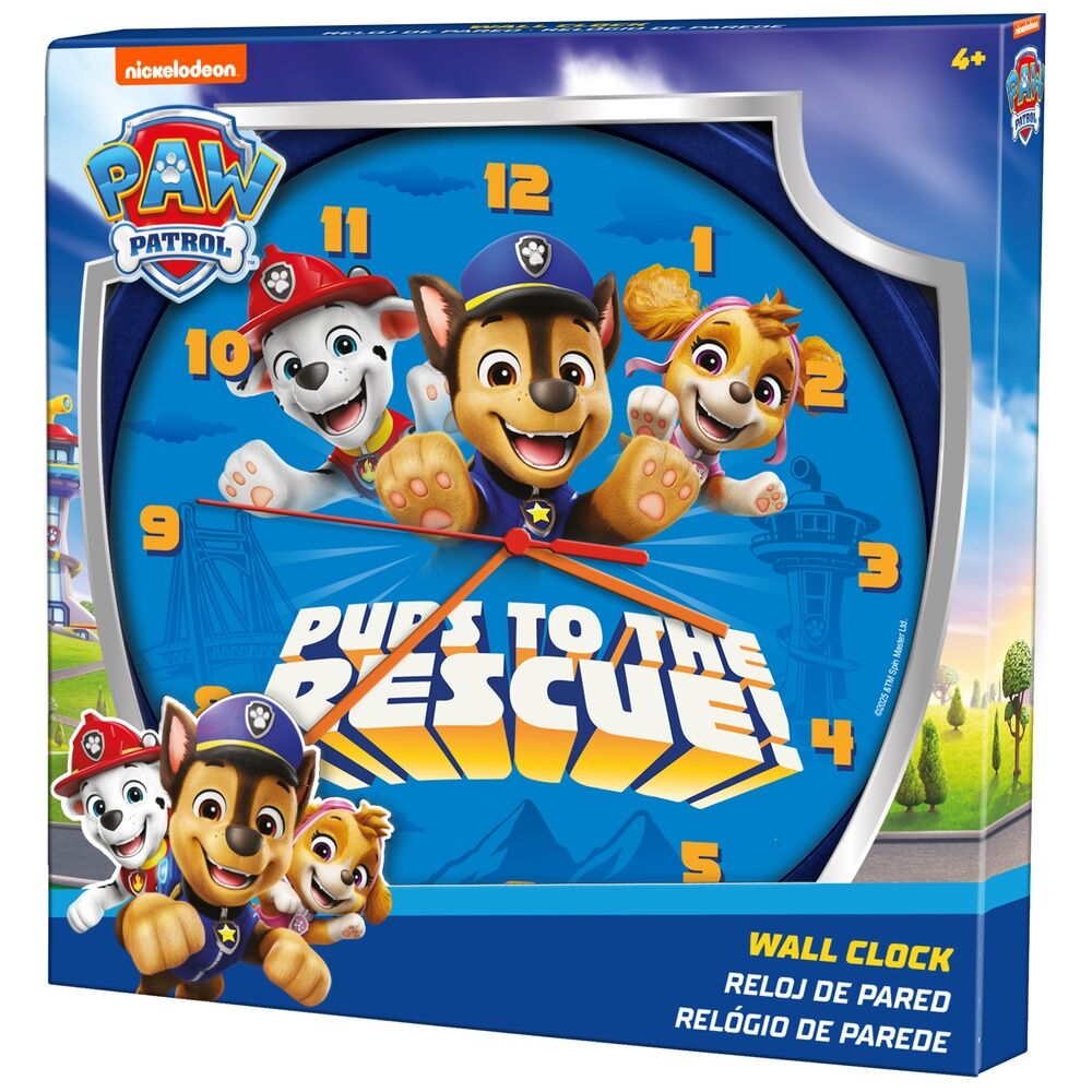 Paw Patrol Wall Clock