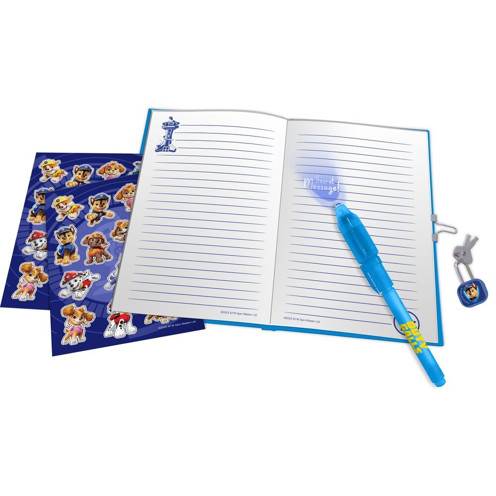 Diario di Paw Patrol + Penna Magica