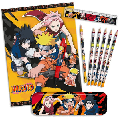 Zestaw artykułów piśmienniczych Naruto Shippuden