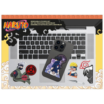 Conjunto de adesivos removíveis de Naruto Shippuden
