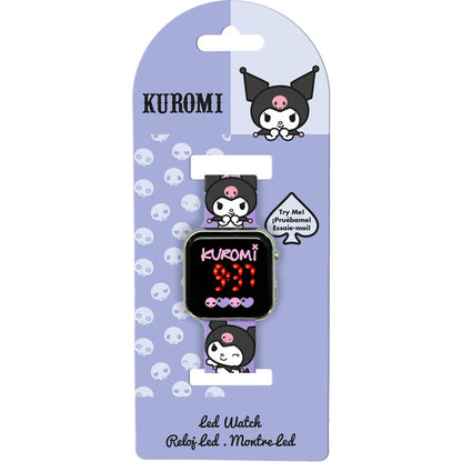 Kuromi Hello Kitty LED Uhr