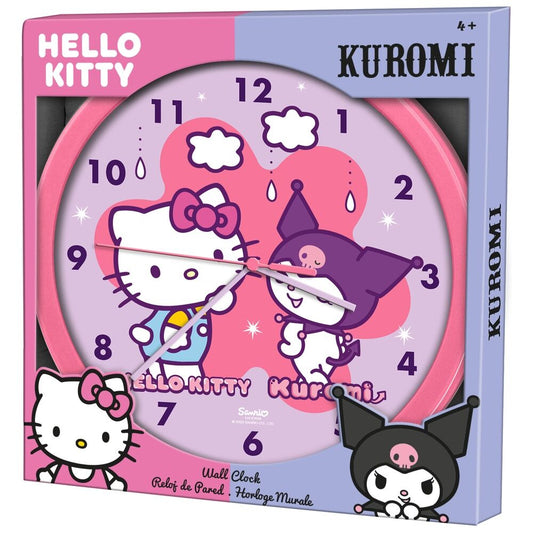 Orologio da parete Hello Kitty e amici