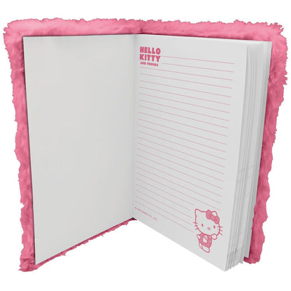 A5 Hello Kitty and Friends plush notebook