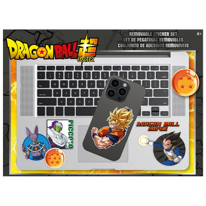 Zestaw naklejek do zdejmowania Dragon Ball Super