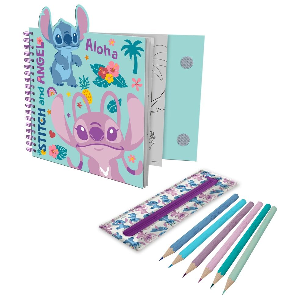 Książka z zadaniami Stitch Disney z wyjmowaną okładką