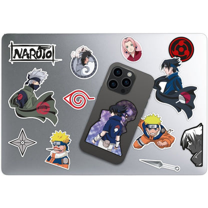 Conjunto de adesivos removíveis de Naruto Shippuden