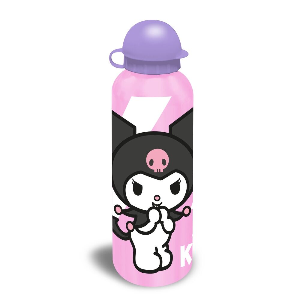 Kuromi Hello Kitty 500ml Aluminium Wasserflasche (Sortiert)
