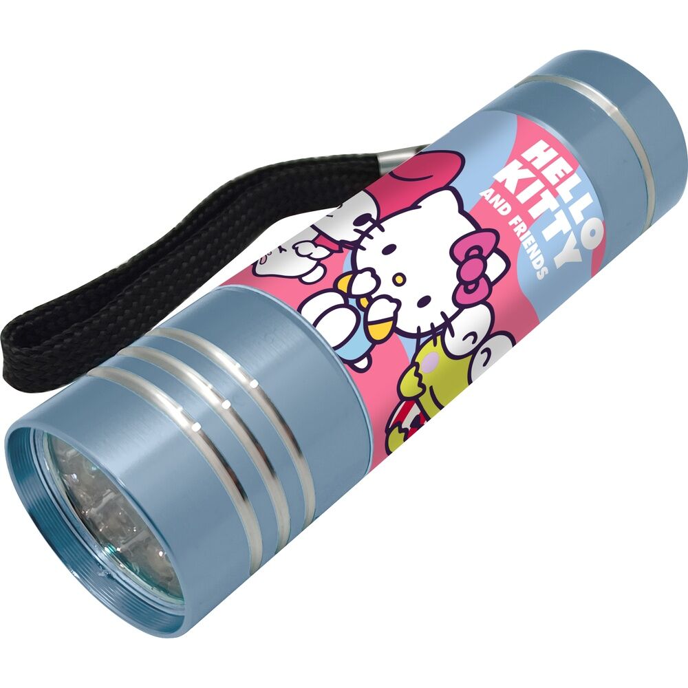 Lanterna LED de alumínio sortida Hello Kitty e Amigos