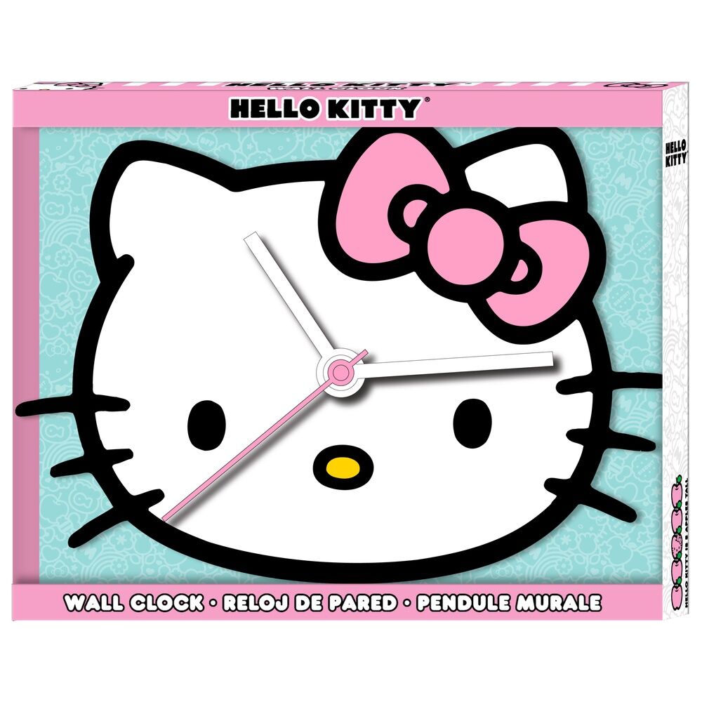 Orologio da parete Hello Kitty e amici