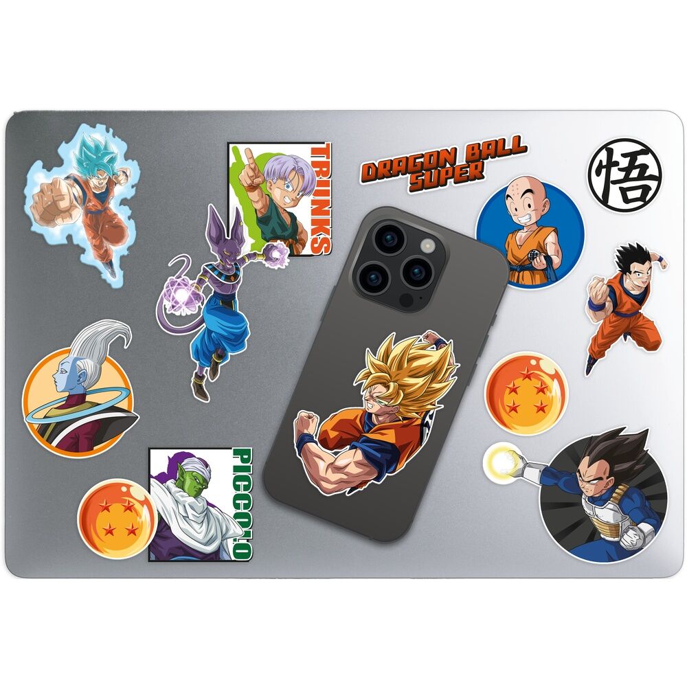 Zestaw naklejek do zdejmowania Dragon Ball Super