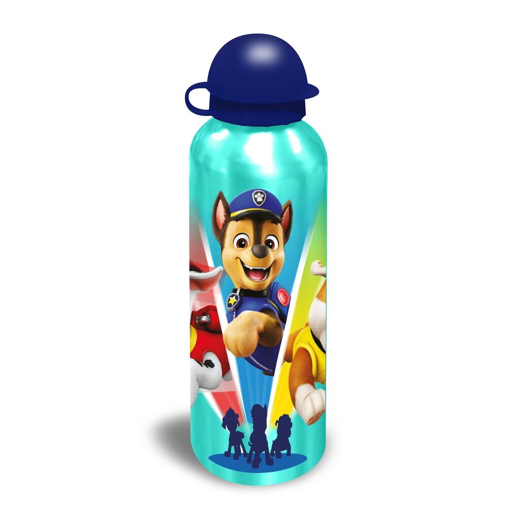 Paw Patrol Aluminium Trinkflasche 500ml  verschiedene Farben