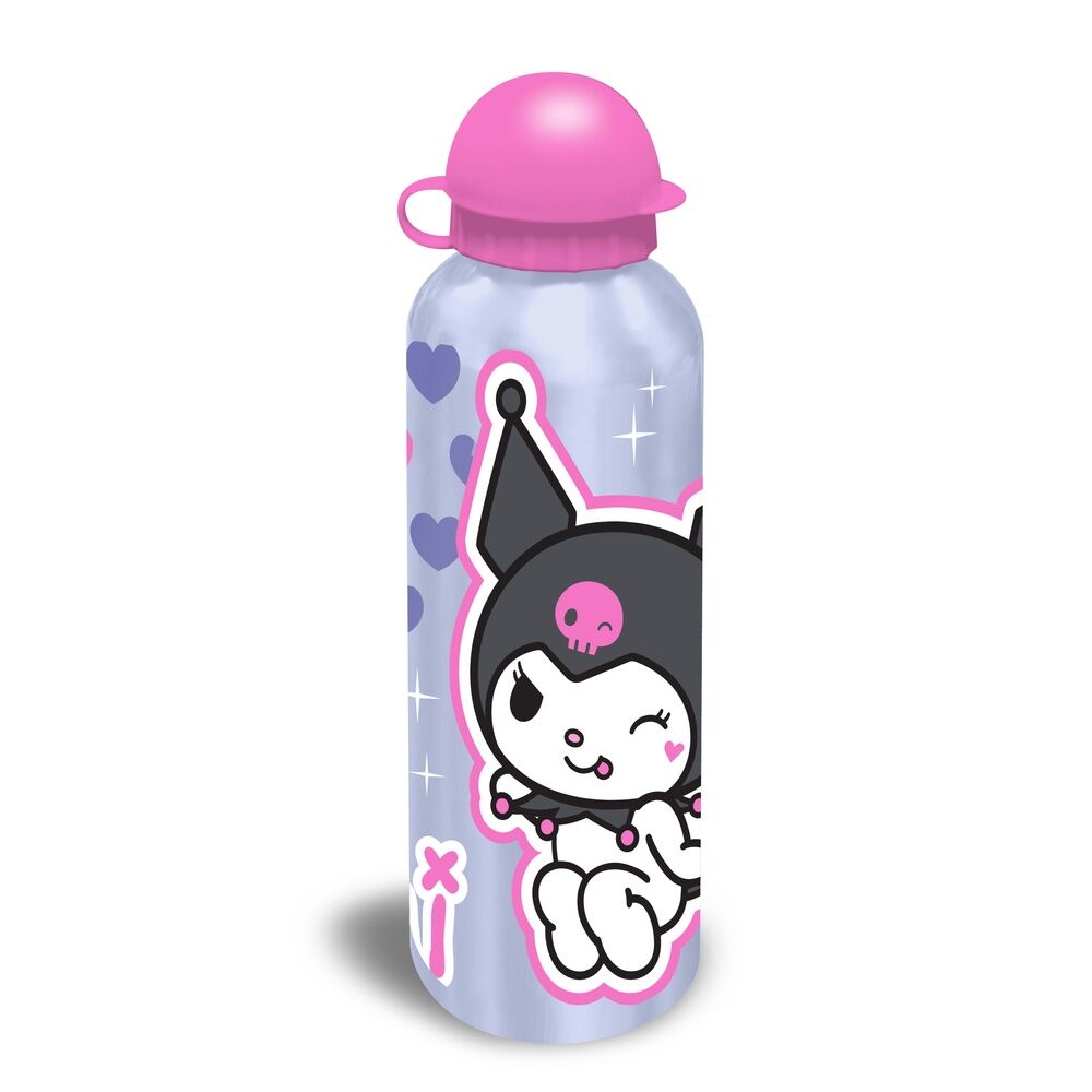 Kuromi Hello Kitty 500ml Aluminium Wasserflasche (Sortiert)