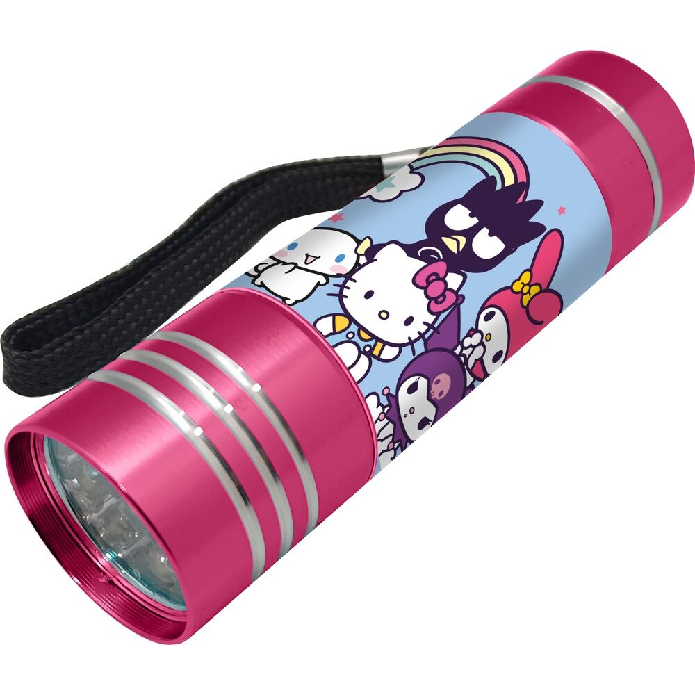 Lanterna LED de alumínio sortida Hello Kitty e Amigos