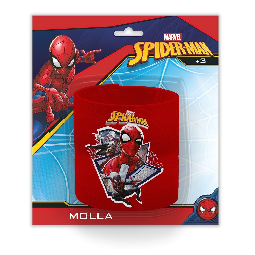 slinky spiderman marvel spring