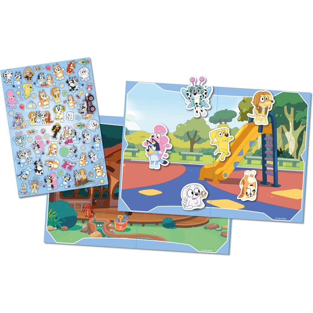 Create Your Scene Notebook Bluey