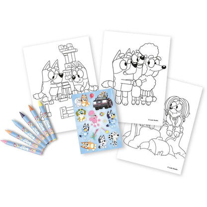 Bluey coloring set