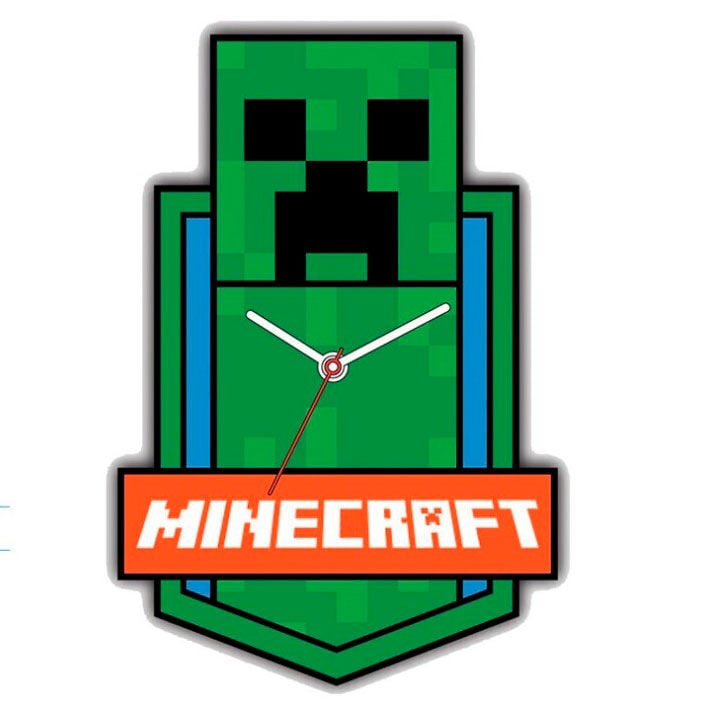 Minecraft wall clock