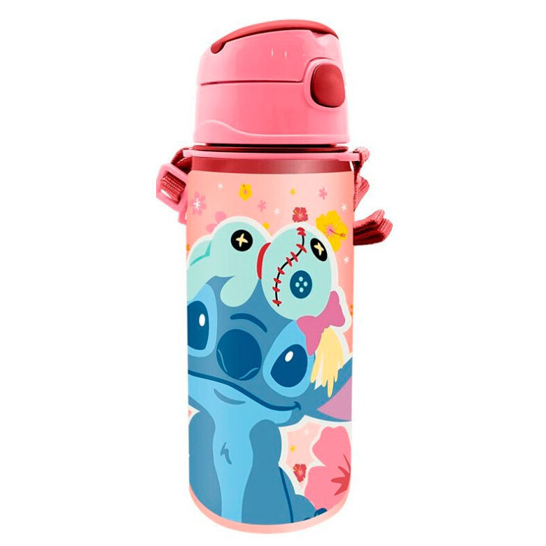 disney stitch aluminum water bottle 600ml