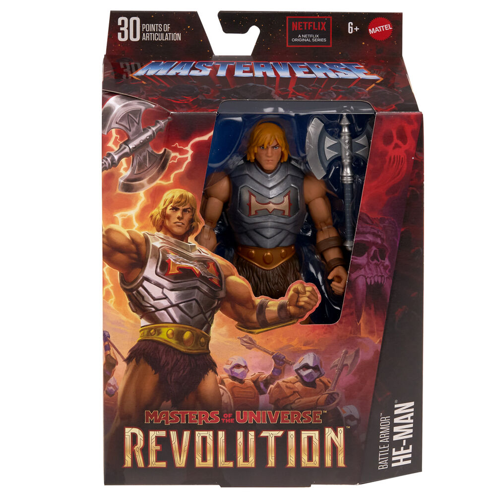 Figurka He Man Revolution Masters of the Universe 17cm