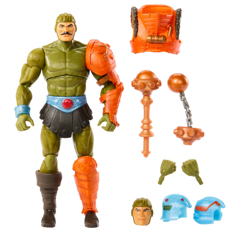 man at arms figure new eternia masters of the universe 17cm