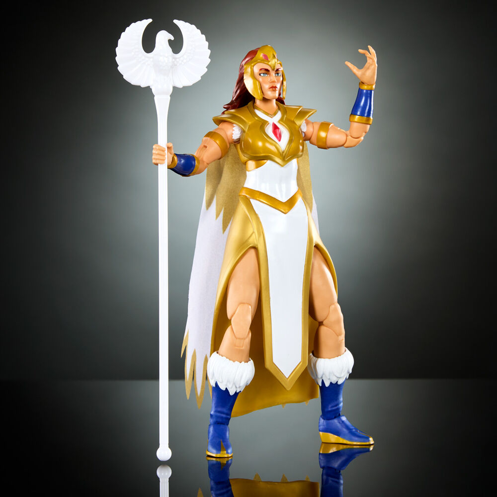 figure sorceress teela revolution masters of the universe 17cm