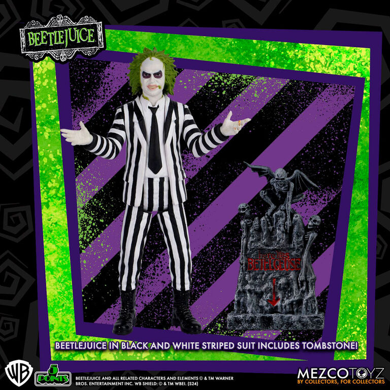 beetlejuice figure striped suite beetlejuice 95cm