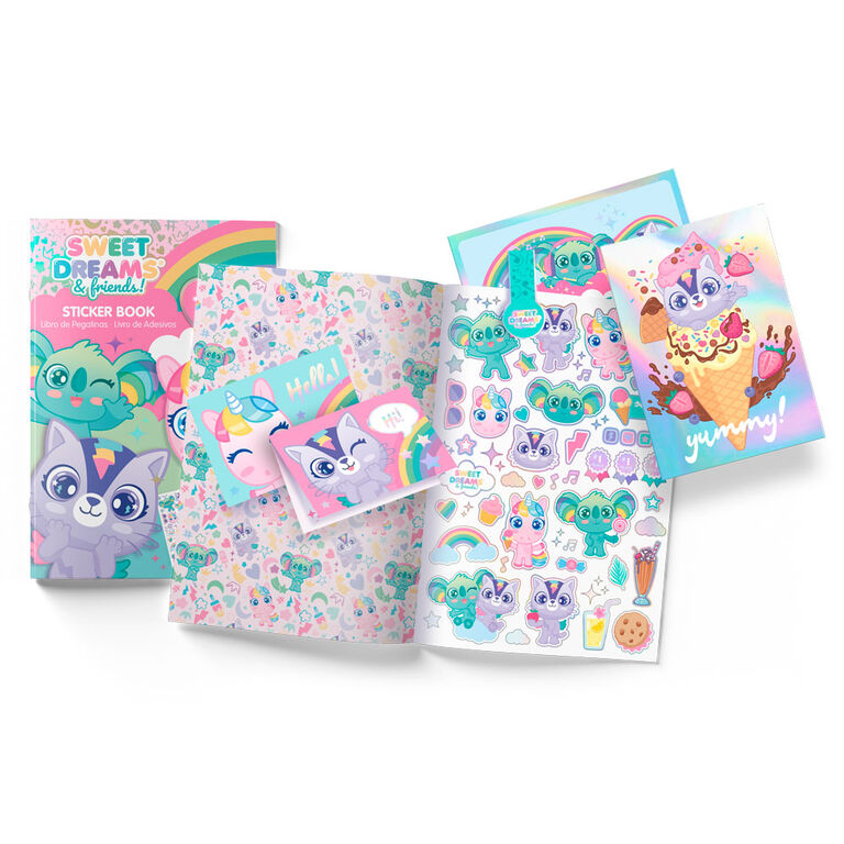 Libro de pegatinas de Dulces Sueños