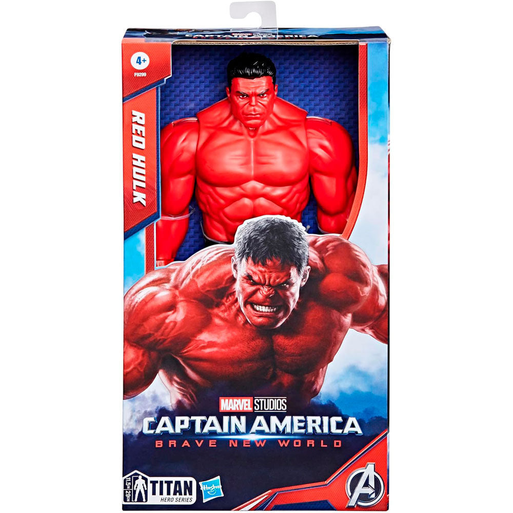 Figurine Hulk Rouge Titan Hero Brave New World Captain America Avengers Marvel 30 cm