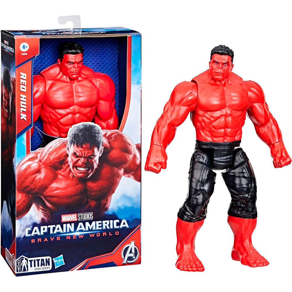 figure red hulk titan hero brave new world captain america avengers avengers marvel 30cm