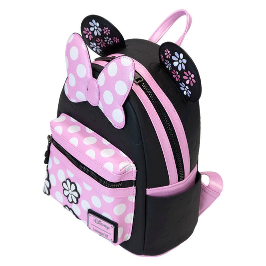 Floral Rock the Dots Minnie Disney Loungefly Backpack