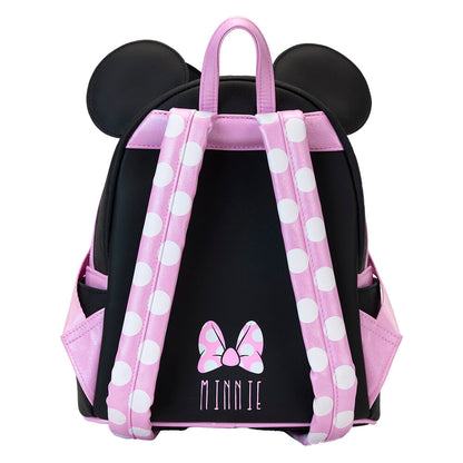 Mochila Loungefly Minnie Disney con estampado floral Rock the Dots