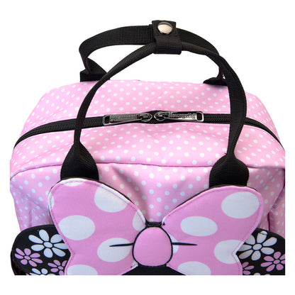 Mochila Loungefly de nylon Floral Rock the Dots Minnie Disney