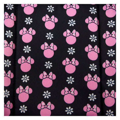 Mochila Loungefly de nylon Floral Rock the Dots Minnie Disney