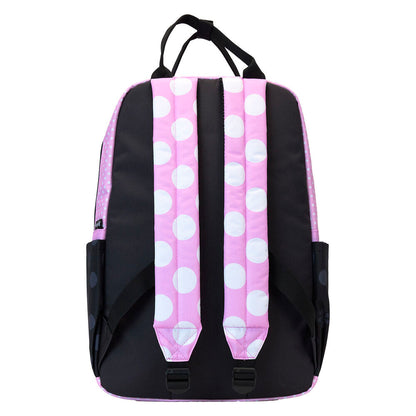 Mochila Loungefly de nylon Floral Rock the Dots Minnie Disney