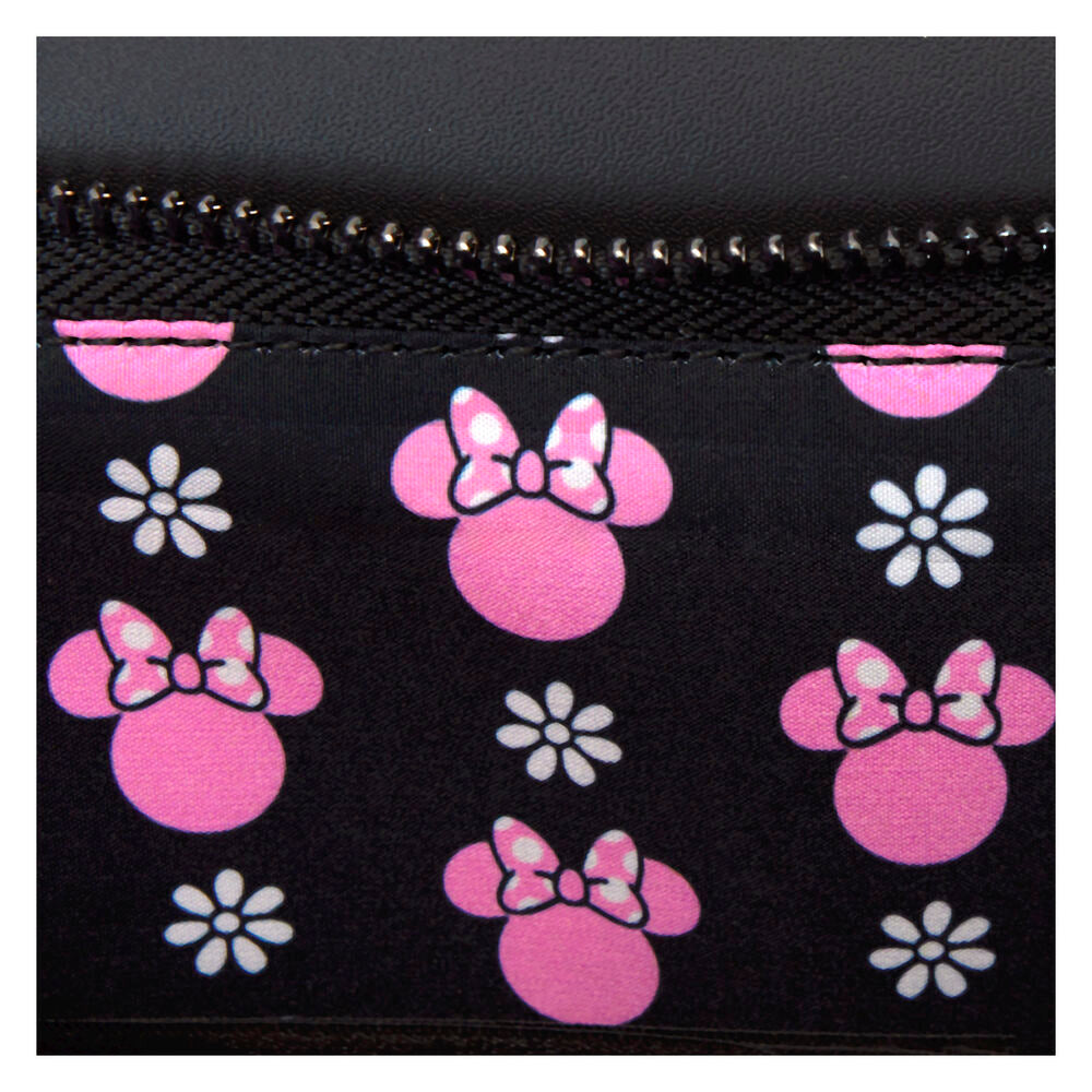 Sac bandoulière Loungefly Minnie Disney à pois et motif floral