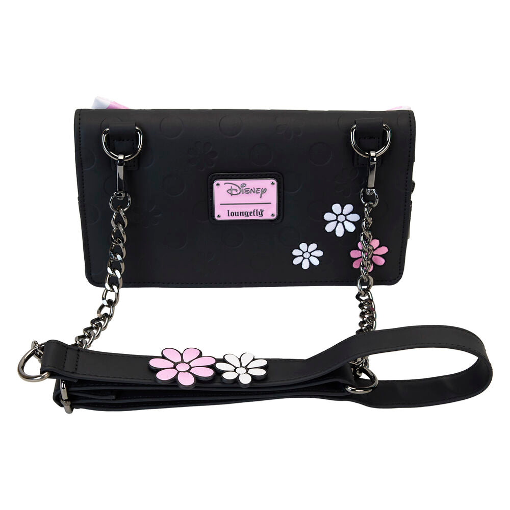 Sac bandoulière Loungefly Minnie Disney à pois et motif floral